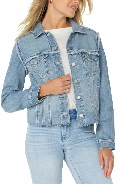 Women Jackets Liverpool Los Angeles Trucker Jacket Newport Bay