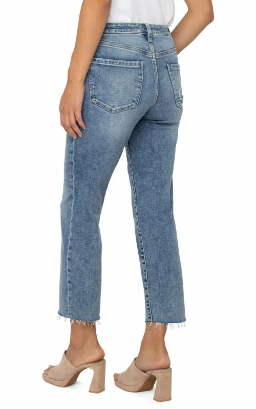 Women Jeans Liverpool Los Angeles Liv Nonskinny Skinny With Cut Hem Santa Anita