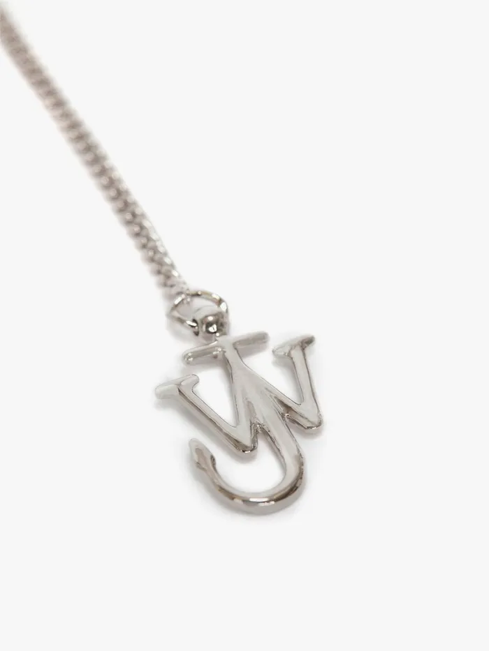 Women JEWELLERY JW Anderson LONG NECKLACE WITH JWA ANCHOR PENDANT Goldsilver Tone