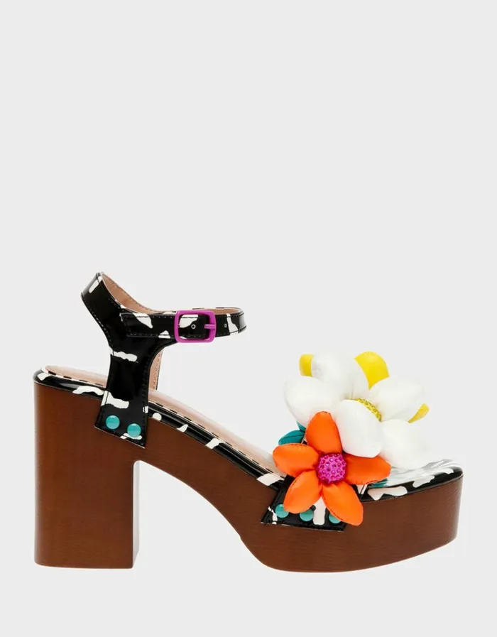 Women KINSLEE BLACK MULTI Black Multi Betsey Johnson