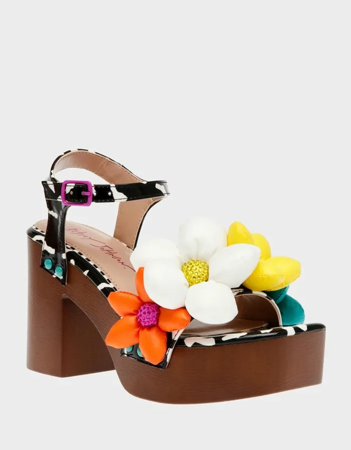 Women KINSLEE BLACK MULTI Black Multi Betsey Johnson