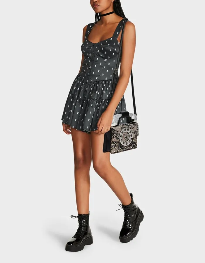 Women KITSCH LACE PHONE BAG BLACK Black Betsey Johnson Women KITSCH LACE PHONE BAG BLACK Black Betsey Johnson