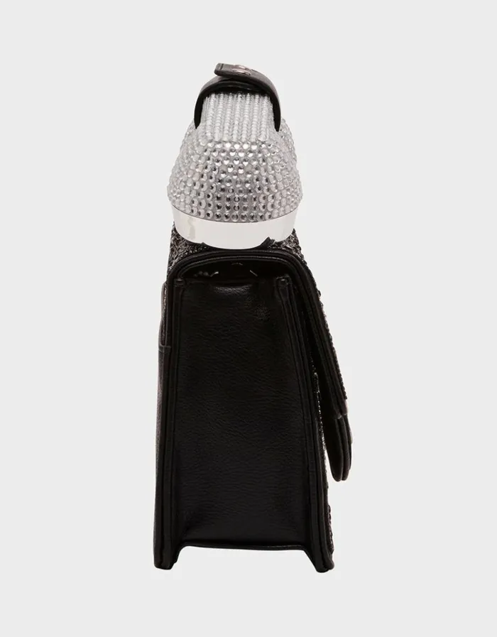 Women KITSCH SKULL PHONE BAG BLACK Black Betsey Johnson Women KITSCH SKULL PHONE BAG BLACK Black Betsey Johnson