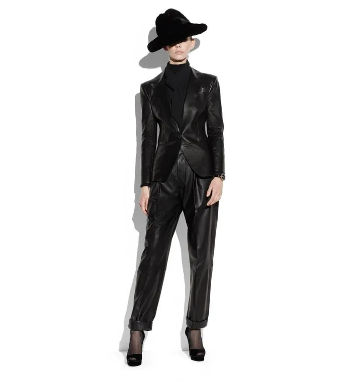 Women Knitwear Tom Ford Fine Cashmere Silk Turtleneck Black Women Knitwear Tom Ford Fine Cashmere Silk Turtleneck Black