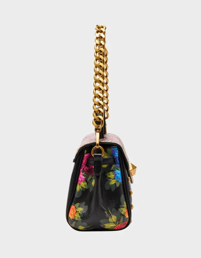 Women LEOPARD FLORAL SATCHEL MULTI Betsey Johnson Women LEOPARD FLORAL SATCHEL MULTI Betsey Johnson