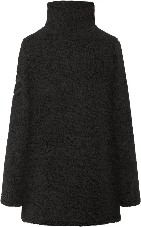 Women Marina HalfZip Black Didriksons Autumn Jackets