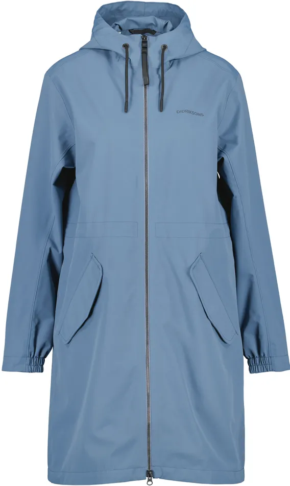 Women Marta Parka True Blue Didriksons Spring Jackets