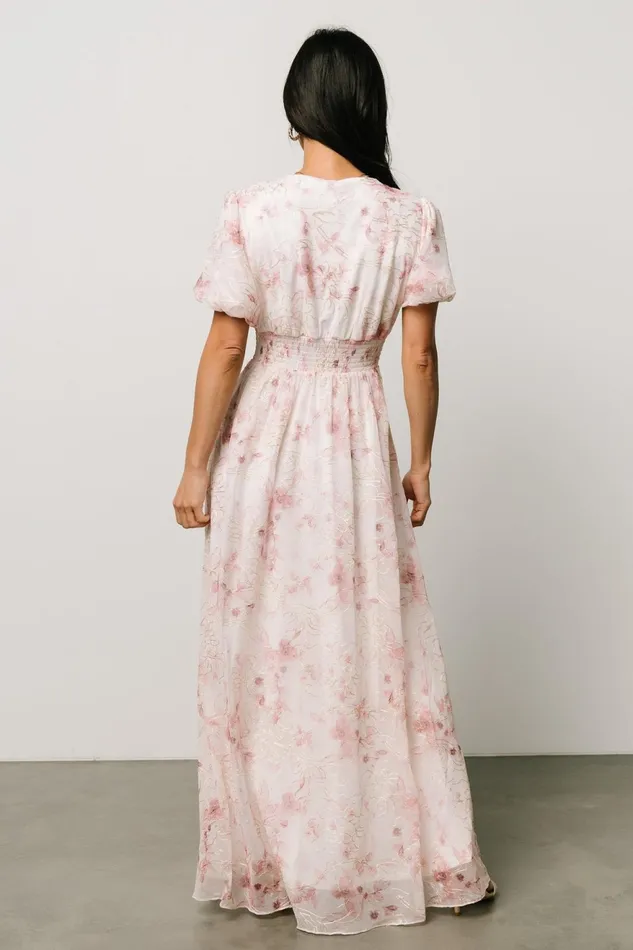 Women Maxi Dresses Baltic Born Ardley Maxi Dress Mauve Floral Women Maxi Dresses Baltic Born Ardley Maxi Dress Mauve Floral