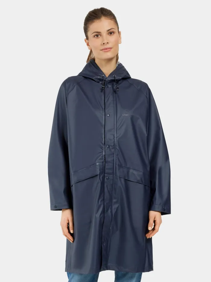 WomenMen Avon Unisex Parka Galon Dark Night Blue Didriksons Lightweight Jackets