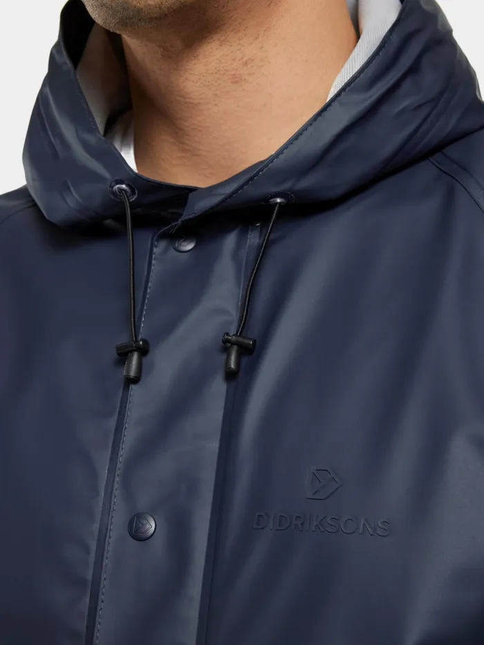 WomenMen Avon Unisex Parka Galon Dark Night Blue Didriksons Lightweight Jackets