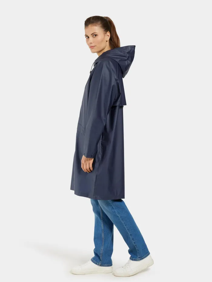 WomenMen Avon Unisex Parka Galon Dark Night Blue Didriksons Lightweight Jackets
