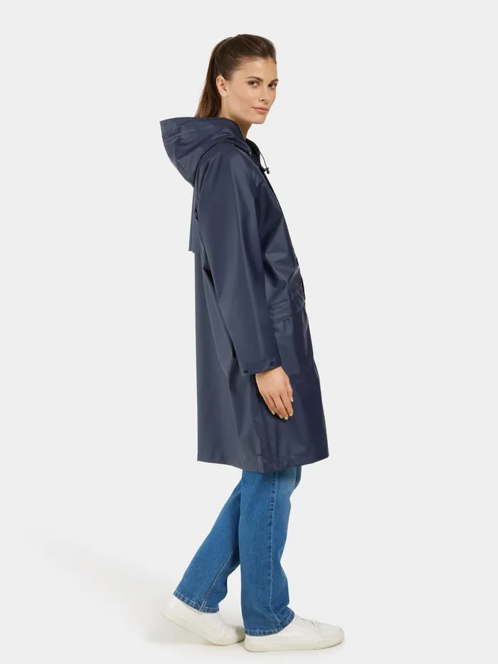 WomenMen Avon Unisex Parka Galon Dark Night Blue Didriksons Lightweight Jackets