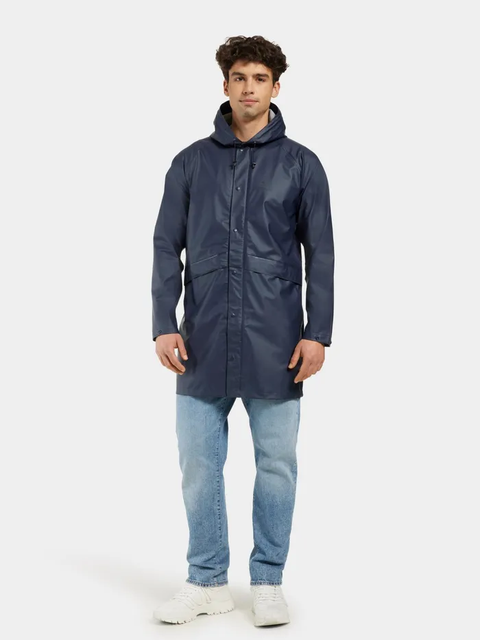 WomenMen Avon Unisex Parka Galon Dark Night Blue Didriksons Lightweight Jackets