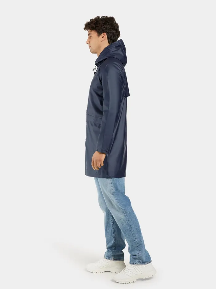 WomenMen Avon Unisex Parka Galon Dark Night Blue Didriksons Lightweight Jackets