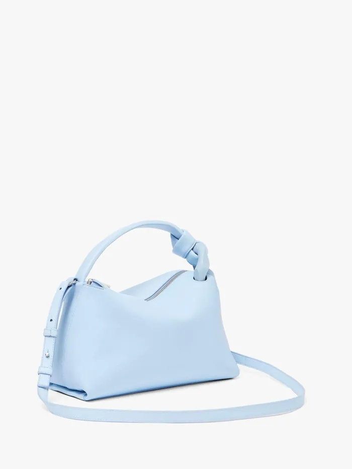 WomenMen Corner Bag JW Anderson SMALL JWA CORNER BAG 8211 LEATHER CROSSBODY BAG Light Blue WomenMen Corner Bag JW Anderson SMALL JWA CORNER BAG 8211 LEATHER CROSSBODY BAG Light Blue