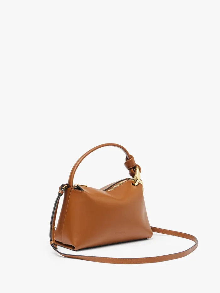 WomenMen Corner Bag JW Anderson SMALL JWA CORNER BAG 8211 LEATHER CROSSBODY BAG Tan WomenMen Corner Bag JW Anderson SMALL JWA CORNER BAG 8211 LEATHER CROSSBODY BAG Tan
