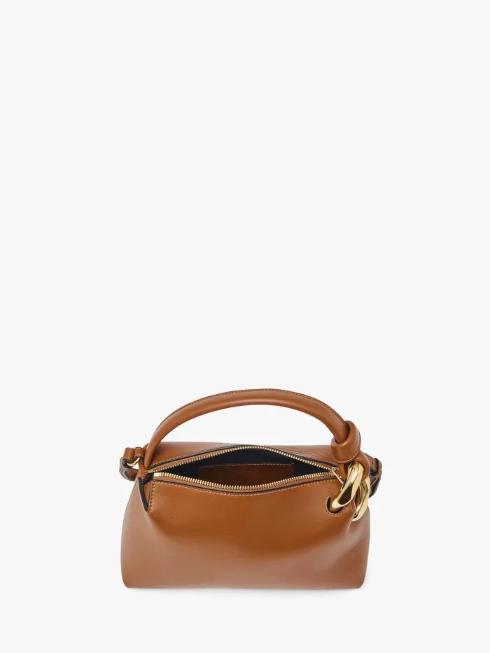 WomenMen Corner Bag JW Anderson SMALL JWA CORNER BAG 8211 LEATHER CROSSBODY BAG Tan WomenMen Corner Bag JW Anderson SMALL JWA CORNER BAG 8211 LEATHER CROSSBODY BAG Tan