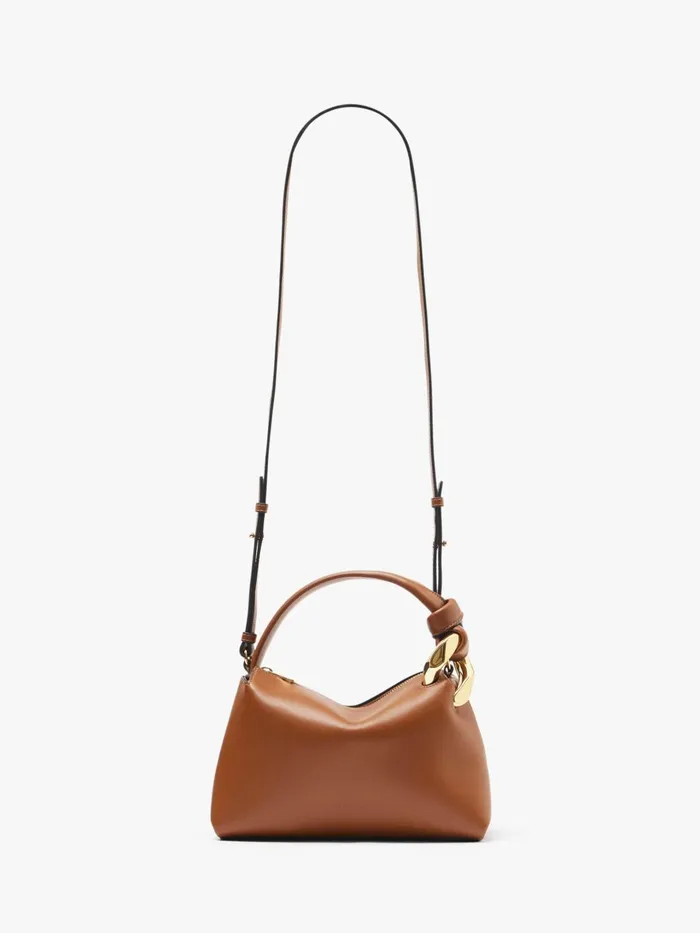 WomenMen Corner Bag JW Anderson SMALL JWA CORNER BAG 8211 LEATHER CROSSBODY BAG Tan WomenMen Corner Bag JW Anderson SMALL JWA CORNER BAG 8211 LEATHER CROSSBODY BAG Tan