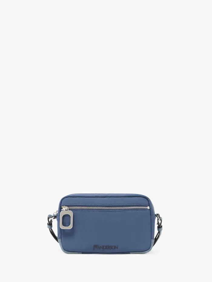 WomenMen Crossbody Bags JW Anderson CAMERA BAG WITH JWA PULLER 8211 CROSSBODY BAG Blue WomenMen Crossbody Bags JW Anderson CAMERA BAG WITH JWA PULLER 8211 CROSSBODY BAG Blue