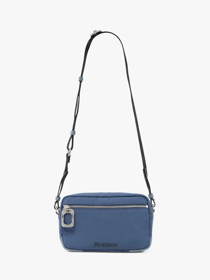 WomenMen Crossbody Bags JW Anderson CAMERA BAG WITH JWA PULLER 8211 CROSSBODY BAG Blue WomenMen Crossbody Bags JW Anderson CAMERA BAG WITH JWA PULLER 8211 CROSSBODY BAG Blue