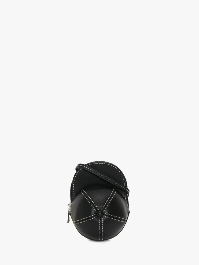 WomenMen Mini Bags and Clutches JW Anderson MINI CAP BAG 8211 CROSSBODY BAG Black WomenMen Mini Bags and Clutches JW Anderson MINI CAP BAG 8211 CROSSBODY BAG Black