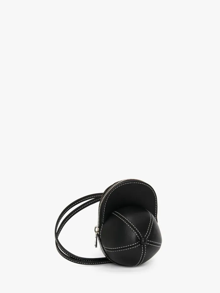 WomenMen Mini Bags and Clutches JW Anderson MINI CAP BAG 8211 CROSSBODY BAG Black WomenMen Mini Bags and Clutches JW Anderson MINI CAP BAG 8211 CROSSBODY BAG Black