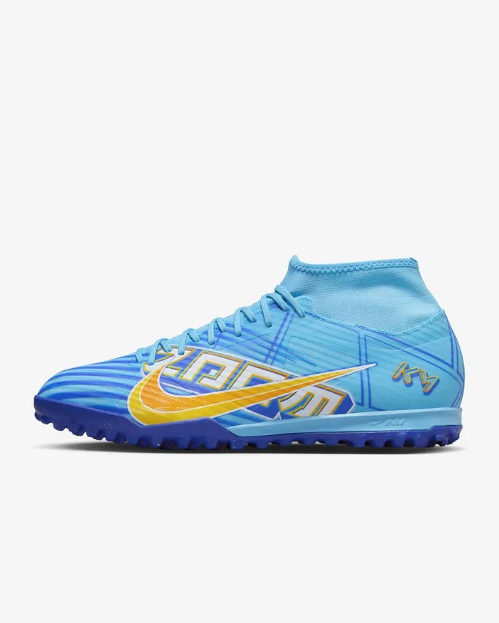 WomenMen Nike All Shoes Zoom Mercurial Superfly 9 Academy KM TF Baltic Bluewhite