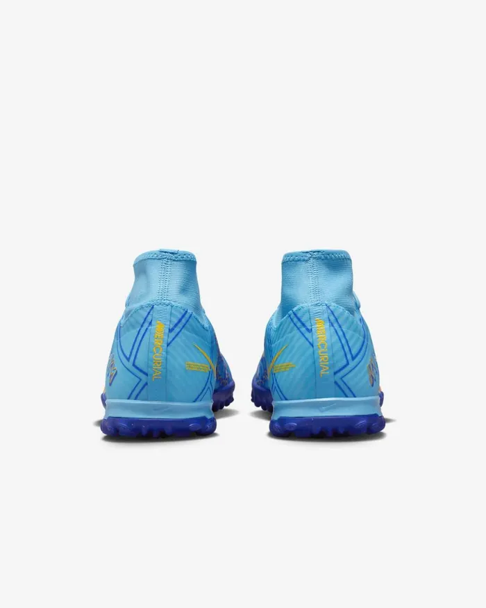 WomenMen Nike All Shoes Zoom Mercurial Superfly 9 Academy KM TF Baltic Bluewhite