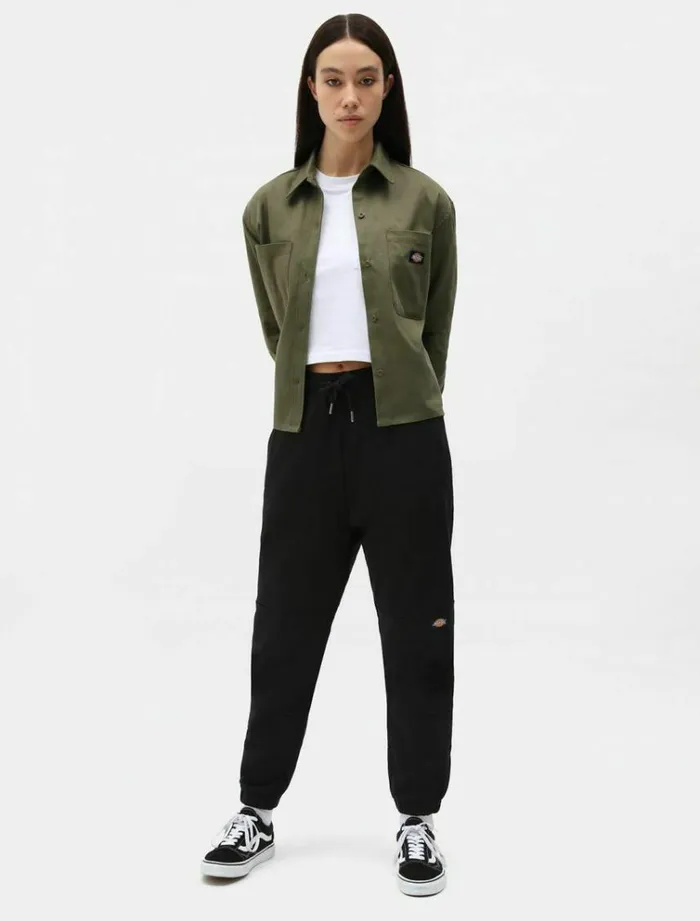 WomenMen Trousers Dickies Bienville Sweatpant Black