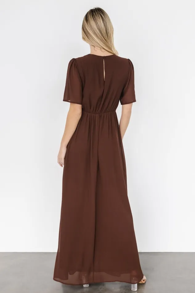 Women Mother Of The Bride Baltic Born Esti Maxi Dress Espresso Women Mother Of The Bride Baltic Born Esti Maxi Dress Espresso