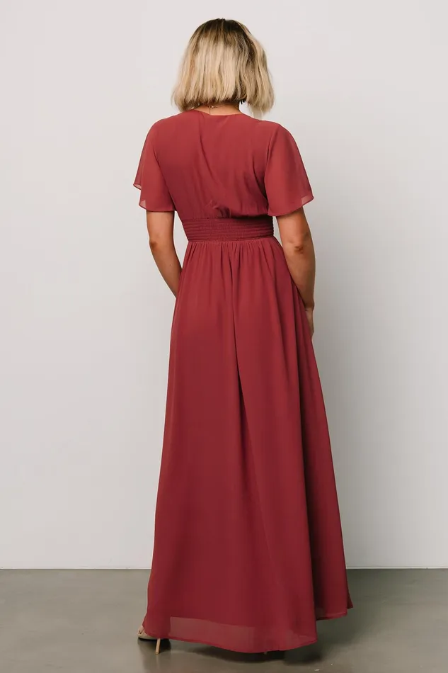 Women Mother Of The Bride Baltic Born Ramona Maxi Dress Terracotta