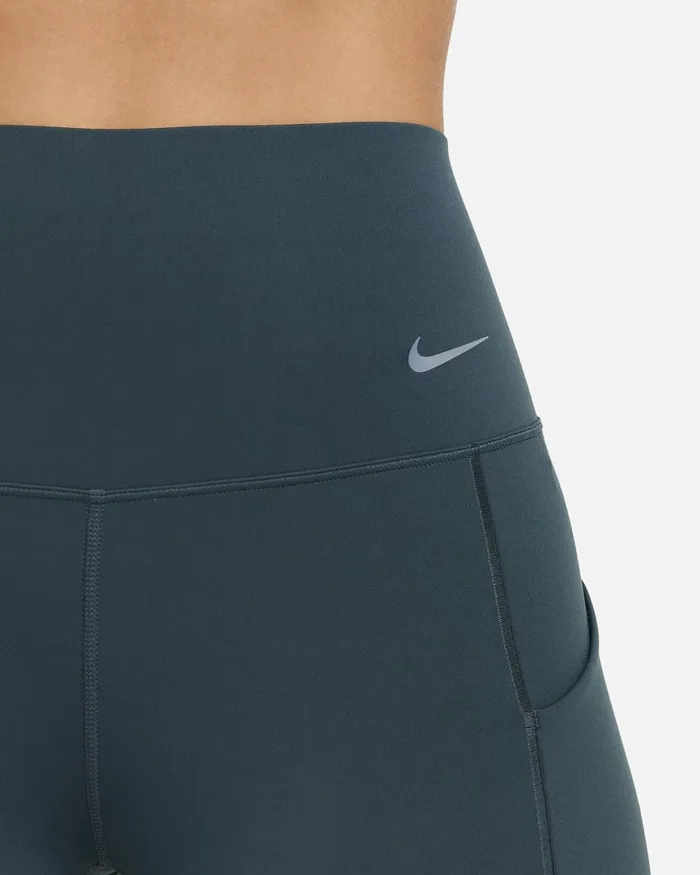 Women Nike Leggings Universa Deep Jungleblack