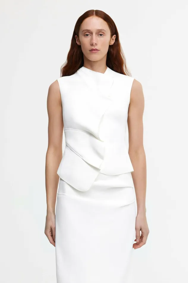Women NORMANHILL TOP Ivory Acler Tops
