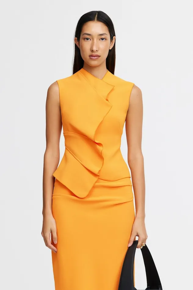 Women NORMANHILL TOP Neon Mango Acler Tops