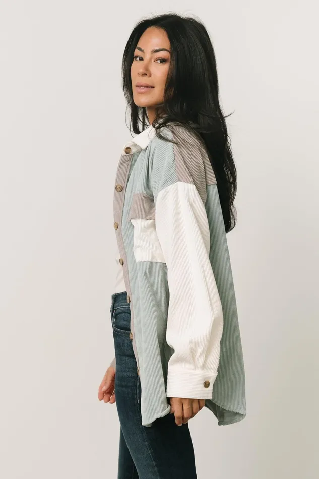 Women Outerwear Baltic Born Dillon Shacket Sage Multi Women Outerwear Baltic Born Dillon Shacket Sage Multi