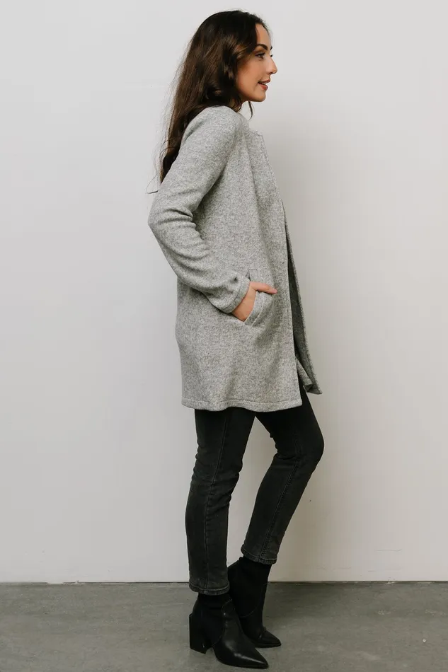 Women Outerwear Baltic Born Knoll Notch Jacket Gray