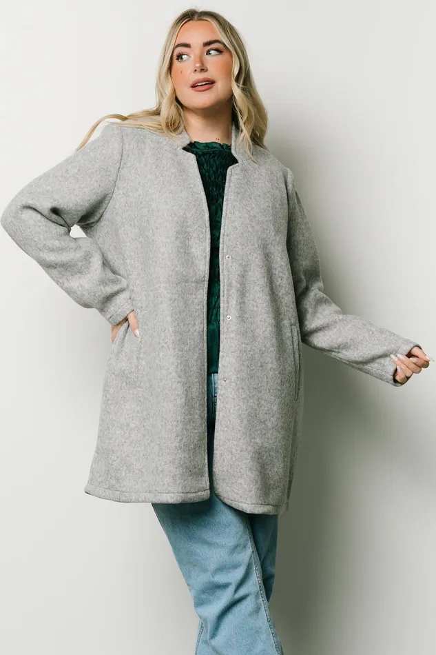 Women Outerwear Baltic Born Knoll Notch Jacket Gray