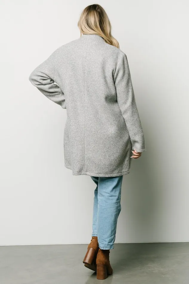 Women Outerwear Baltic Born Knoll Notch Jacket Gray