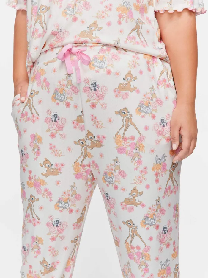 Women PA Plus Bambi Pointelle Tapered Leg Pj Pant Multi Peter Alexander Pants