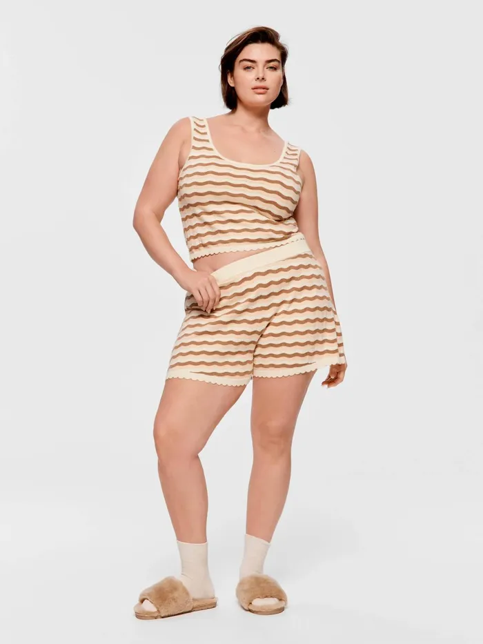 Women PA Plus Knit Short Multi Peter Alexander Shorts