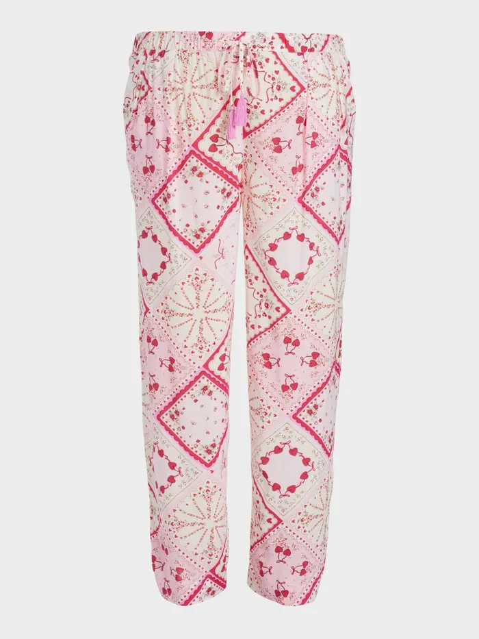 Women PA Plus Pretty Tile Wide Leg Pj Pant Multi Peter Alexander Pants