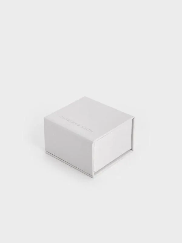 Women Paige Ribbon Ring 8211 Brush Gold CHARLES and KEITH Rings Women Paige Ribbon Ring 8211 Brush Gold CHARLES and KEITH Rings