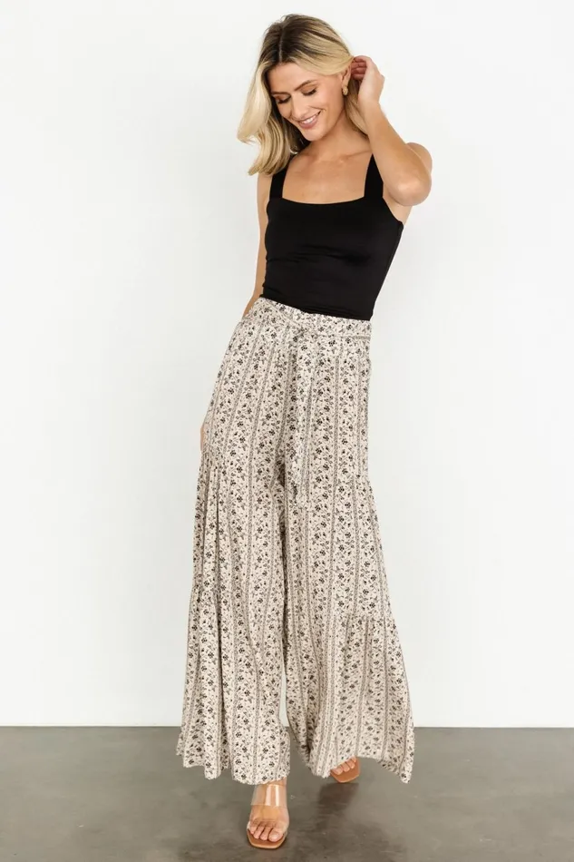 Women Pants Baltic Born Izmir Pants Sand Black