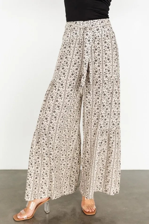 Women Pants Baltic Born Izmir Pants Sand Black
