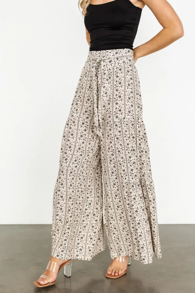 Women Pants Baltic Born Izmir Pants Sand Black