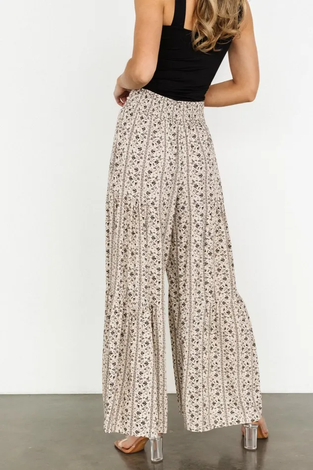 Women Pants Baltic Born Izmir Pants Sand Black