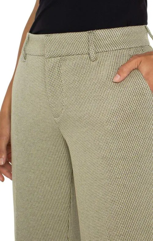 Women Pants Liverpool Los Angeles Kelsey Wide Leg Trouser Artichoke Cream