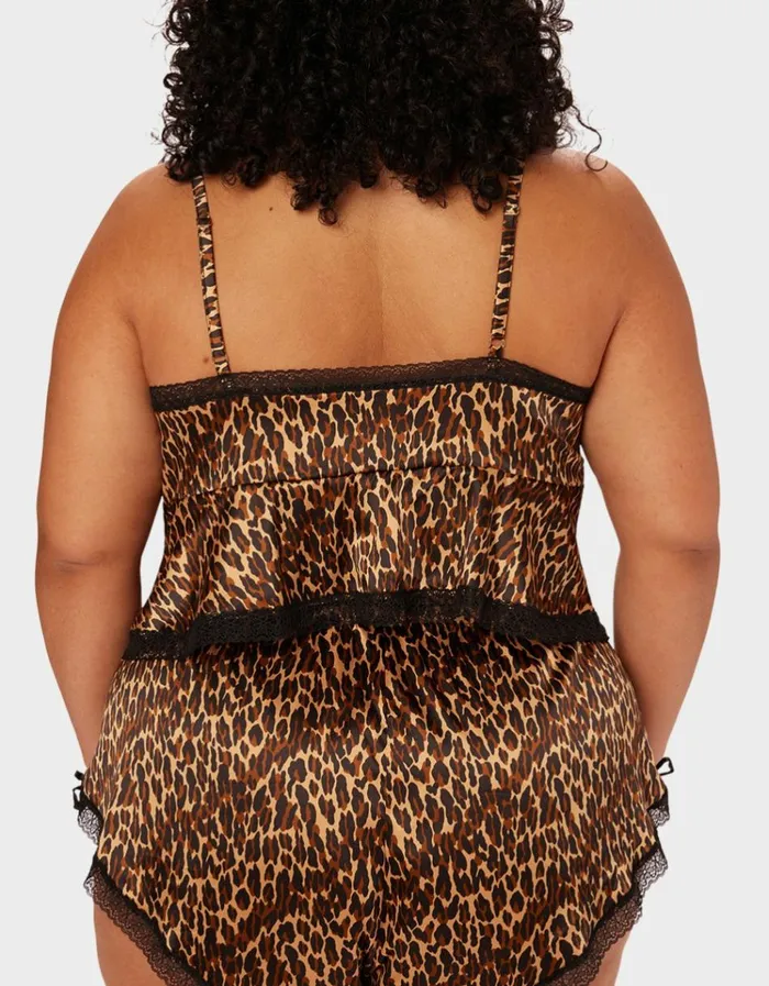 Women PARADE BUTTERFLY TOP LEOPARD Leopard Betsey Johnson