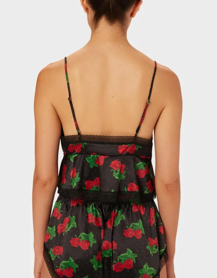 Women PARADE BUTTERFLY TOP ROSE Rose Betsey Johnson