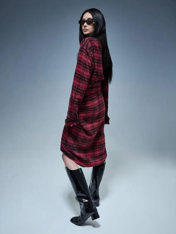 Women Patent Elongated SquareToe KneeHigh Boots 8211 Black Patent CHARLES and KEITH Boots
